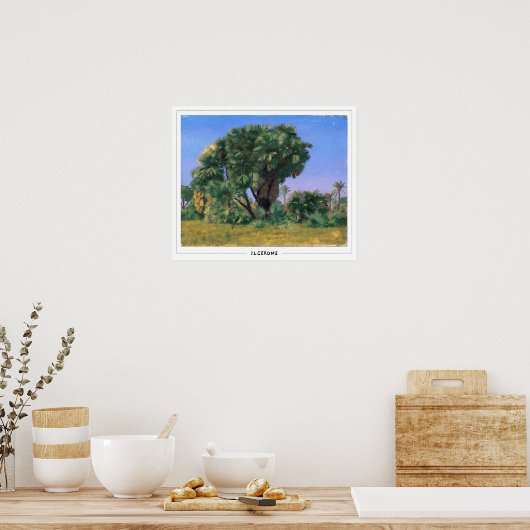 Poster d'art Jean-Léon Gérôme Zedign #353 (Cuisine)