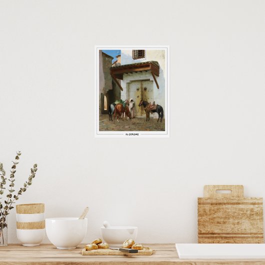 Poster d'art Jean-Léon Gérôme Zedign #37 (Cuisine)