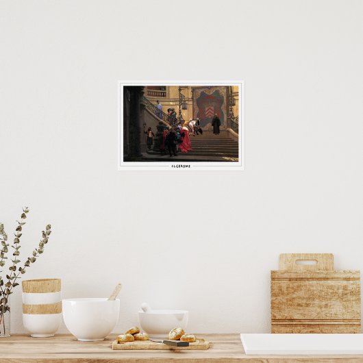 Poster d'art Jean-Léon Gérôme Zedign #61 (Cuisine)