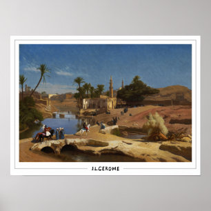 Poster d'art Jean-Léon Gérôme Zedign #79