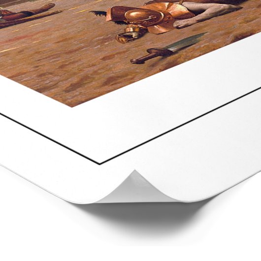 Poster d'art Jean-Léon Gérôme Zedign #84 (Coin)