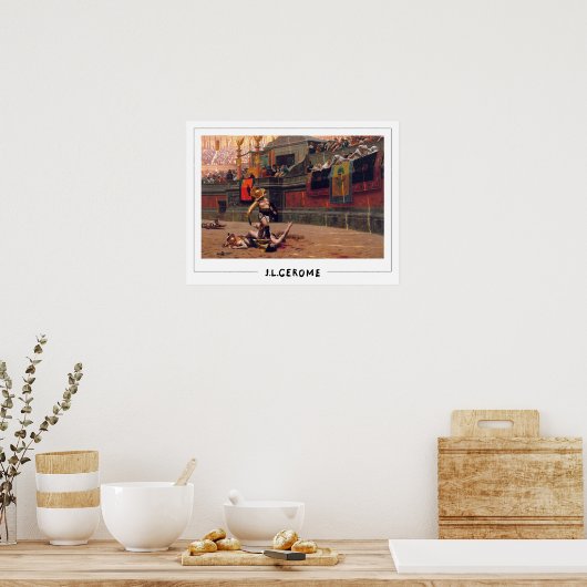 Poster d'art Jean-Léon Gérôme Zedign #84 (Cuisine)