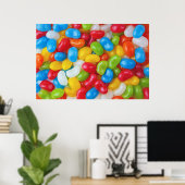 Poster d'art Jelly Beans (Bureau à domicile)