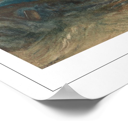 Poster d'art JMW Turner Zedign #11-2 (Coin)