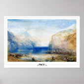 Poster d'art JMW Turner Zedign #12-2 (Devant)