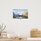 Poster d'art JMW Turner Zedign #12-2 (Cuisine)