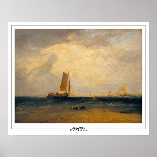 Poster d'art JMW Turner Zedign #13-3 (Devant)