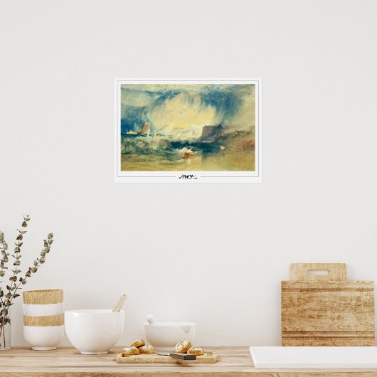 Poster d'art JMW Turner Zedign #141-3 (Cuisine)
