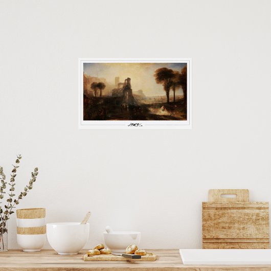 Poster d'art JMW Turner Zedign #164-3 (Cuisine)