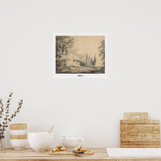 Poster d'art JMW Turner Zedign #194-2 (Cuisine)