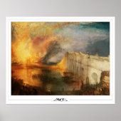 Poster d'art JMW Turner Zedign #19-3 (Devant)