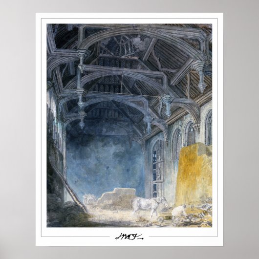 Poster d'art JMW Turner Zedign #2 (Devant)