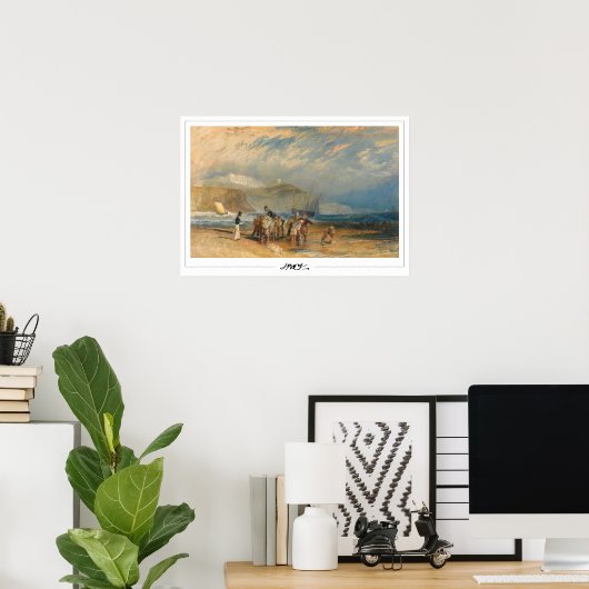 Poster d'art JMW Turner Zedign #21 (Bureau à domicile)