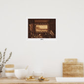 Poster d'art JMW Turner Zedign #224-3 (Cuisine)