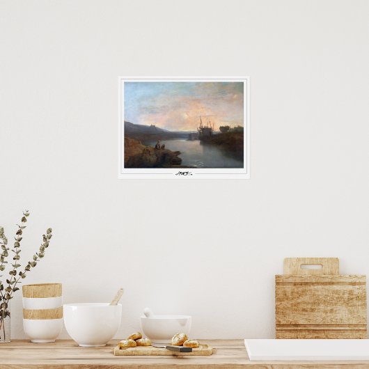 Poster d'art JMW Turner Zedign #23-3 (Cuisine)