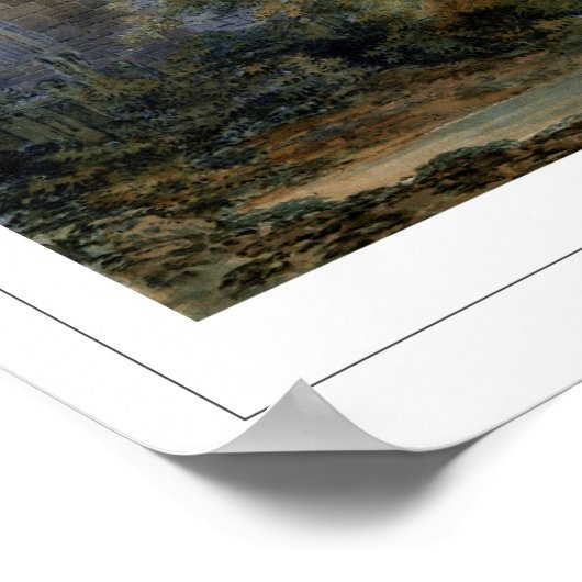 Poster d'art JMW Turner Zedign #24 (Coin)