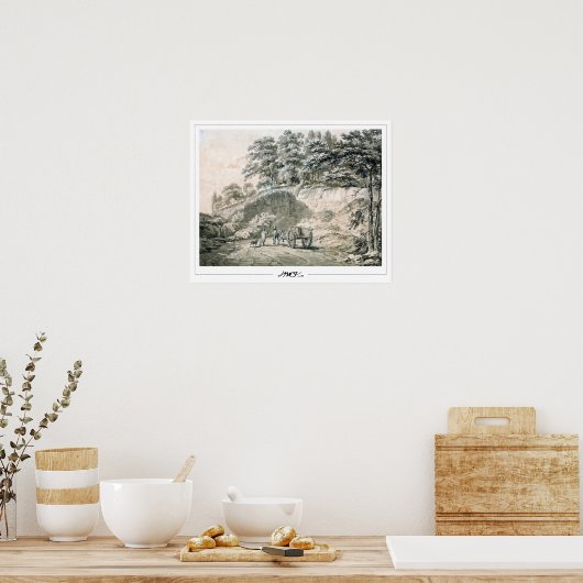 Poster d'art JMW Turner Zedign #242-2 (Cuisine)