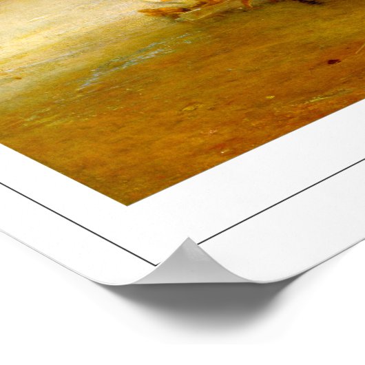 Poster d'art JMW Turner Zedign #24-3 (Coin)