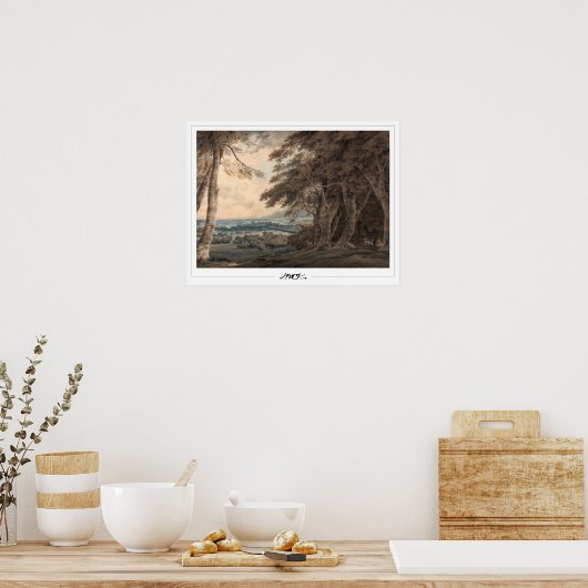 Poster d'art JMW Turner Zedign #26-3 (Cuisine)