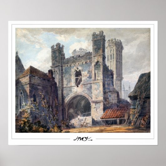 Poster d'art JMW Turner Zedign #27-2 (Devant)