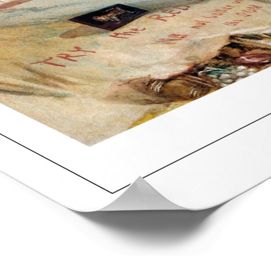 Poster d'art JMW Turner Zedign #27-3 (Coin)