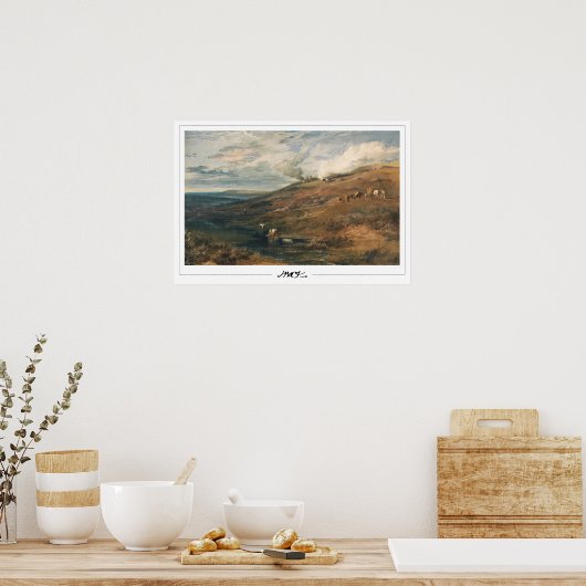 Poster d'art JMW Turner Zedign #28 (Cuisine)