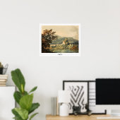 Poster d'art JMW Turner Zedign #28-2 (Bureau à domicile)