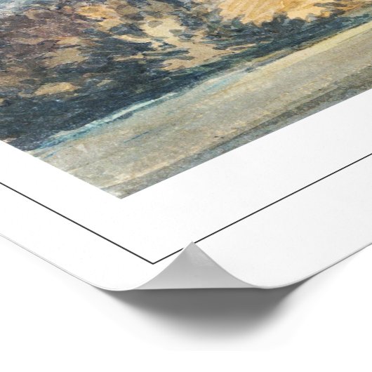 Poster d'art JMW Turner Zedign #28-3 (Coin)