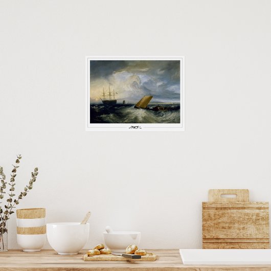 Poster d'art JMW Turner Zedign #30-3 (Cuisine)