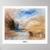 Poster d'art JMW Turner Zedign #362-3 (Devant)
