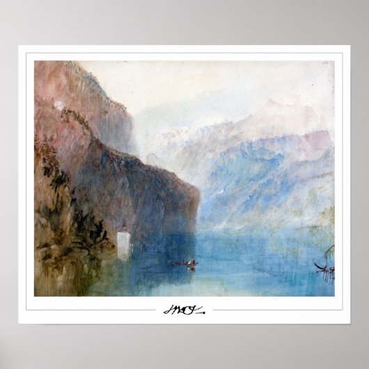 Poster d'art JMW Turner Zedign #4 (Devant)