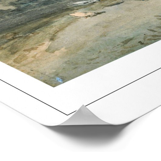 Poster d'art JMW Turner Zedign #408-3 (Coin)