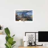 Poster d'art JMW Turner Zedign #42-2 (Bureau à domicile)