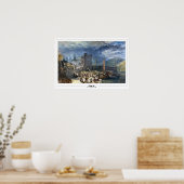 Poster d'art JMW Turner Zedign #42-2 (Cuisine)