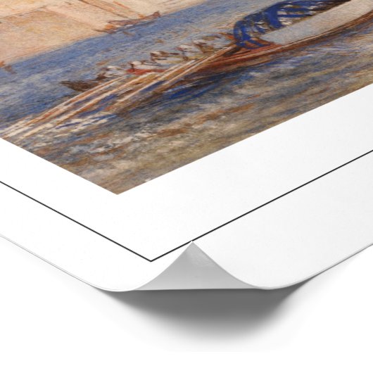 Poster d'art JMW Turner Zedign #44 (Coin)