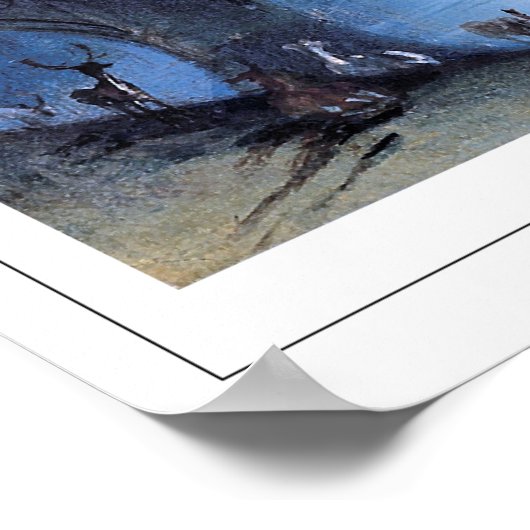 Poster d'art JMW Turner Zedign #48 (Coin)