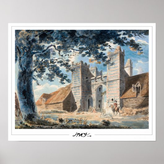 Poster d'art JMW Turner Zedign #4-3 (Devant)
