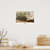 Poster d'art JMW Turner Zedign #520-2 (Cuisine)