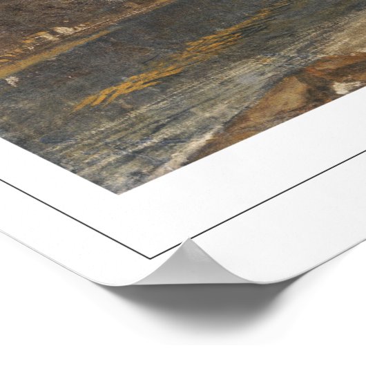 Poster d'art JMW Turner Zedign #7 (Coin)