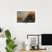 Poster d'art JMW Turner Zedign #7 (Bureau à domicile)