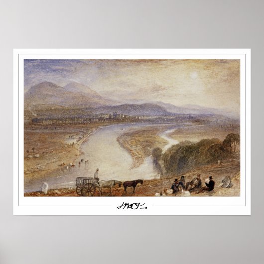 Poster d'art JMW Turner Zedign #8 (Devant)