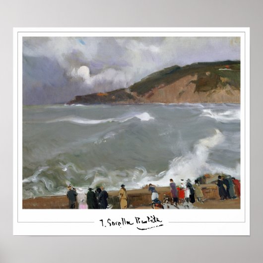 Poster d'art Joaquín Sorolla Zedign #13 (Devant)