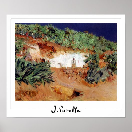 Poster d'art Joaquín Sorolla Zedign #148 (Devant)