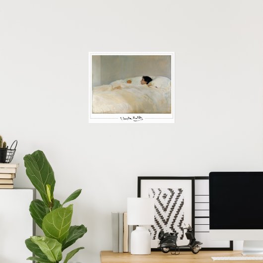 Poster d'art Joaquín Sorolla Zedign #233 (Bureau à domicile)