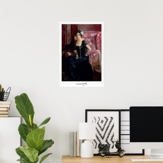 Poster d'art Joaquín Sorolla Zedign #263 (Bureau à domicile)