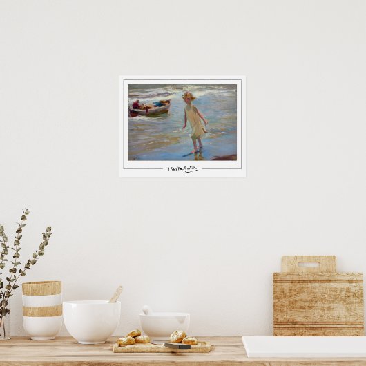 Poster d'art Joaquín Sorolla Zedign #426 (Cuisine)