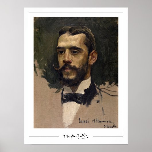 Poster d'art Joaquín Sorolla Zedign #9 (Devant)