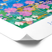 Poster d'art : John Dyer Sea Pinks à Cape Cornwall (Coin)