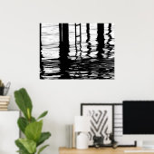 Poster d'art JTG "Dock Grey" (Bureau à domicile)