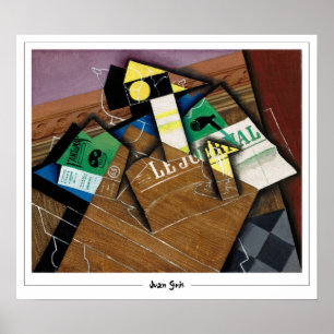 Poster d'art Juan Gris Zedign #12